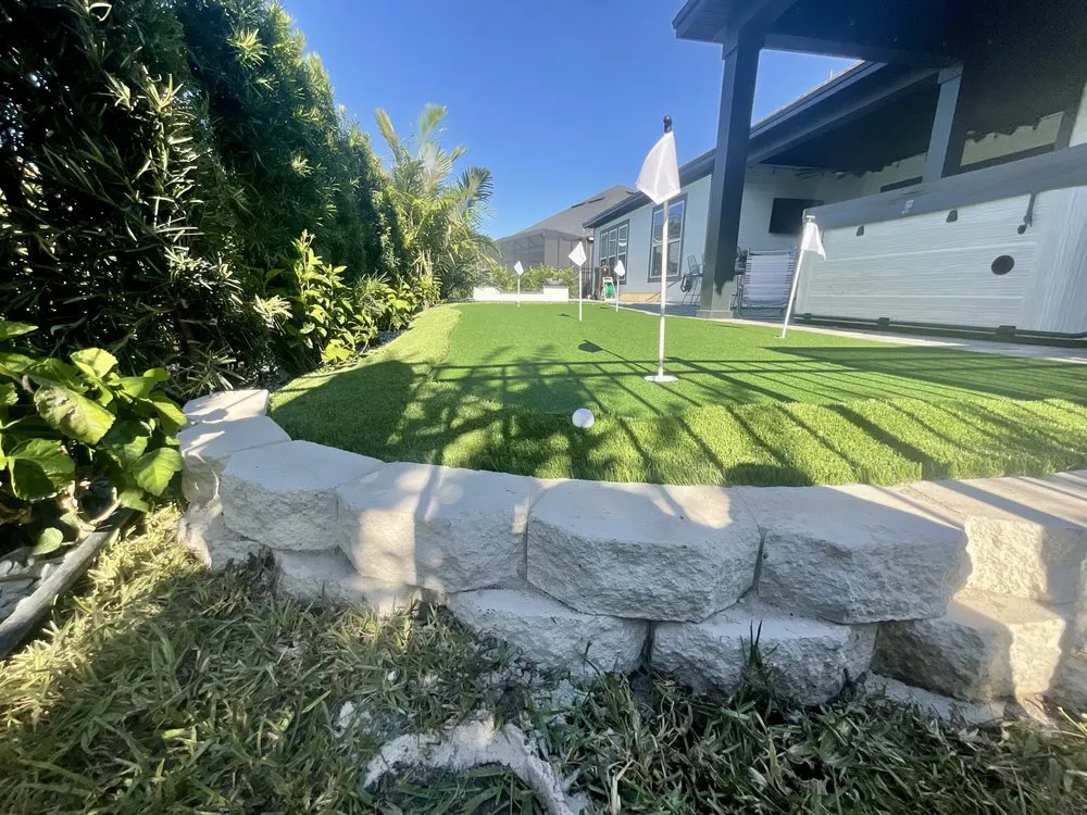 Professional residential landscaping in St Augustine, FL by Jax Outdoor Solutions