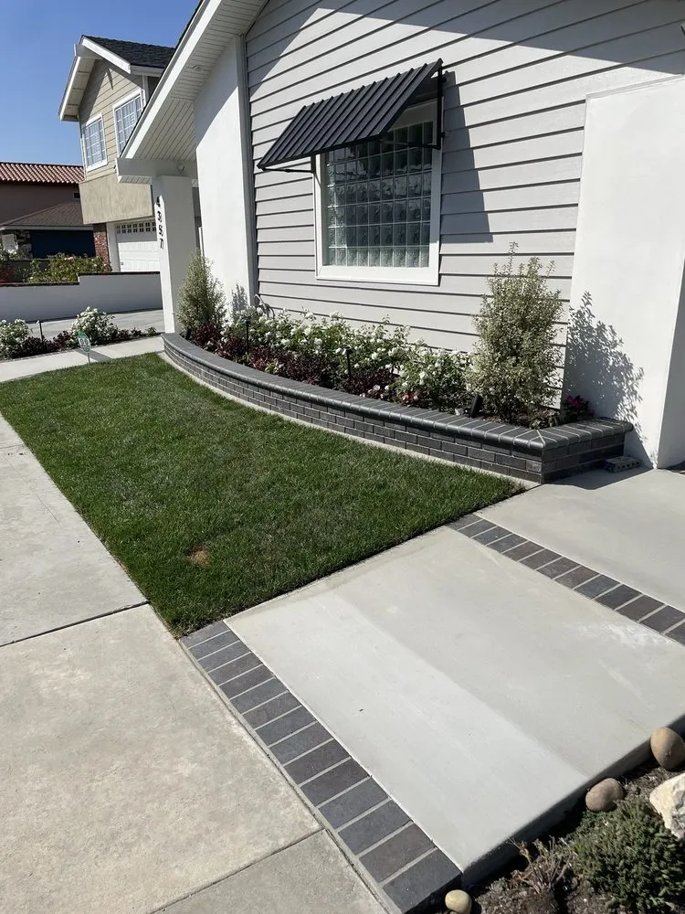 Top-rated landscape installation with custom design in Buena Park, CA by Jay Boyer Construction