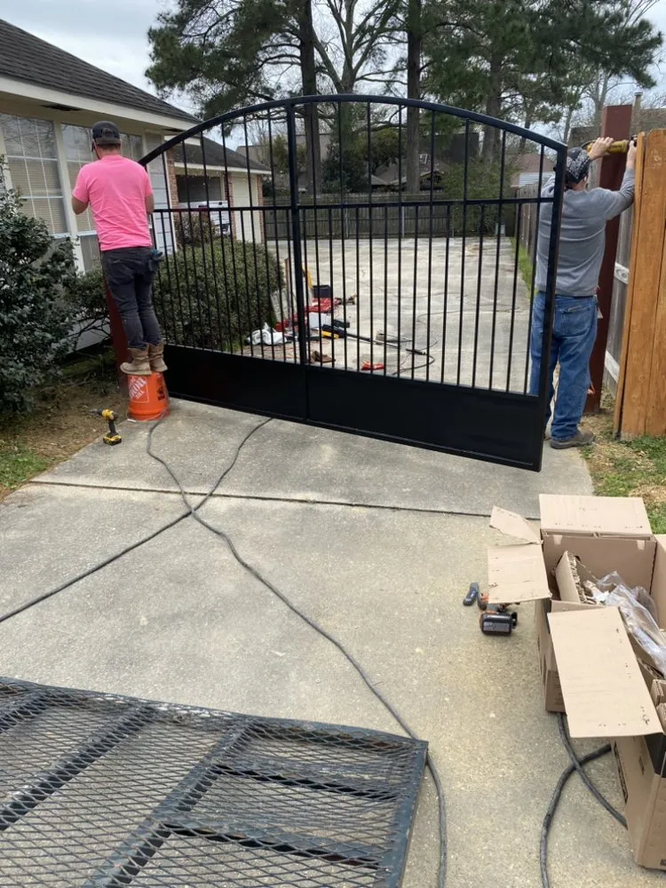 Trusted residential landscaping with custom design in Gonzales, LA by Jay G’s Welding, Maintenance & Fence