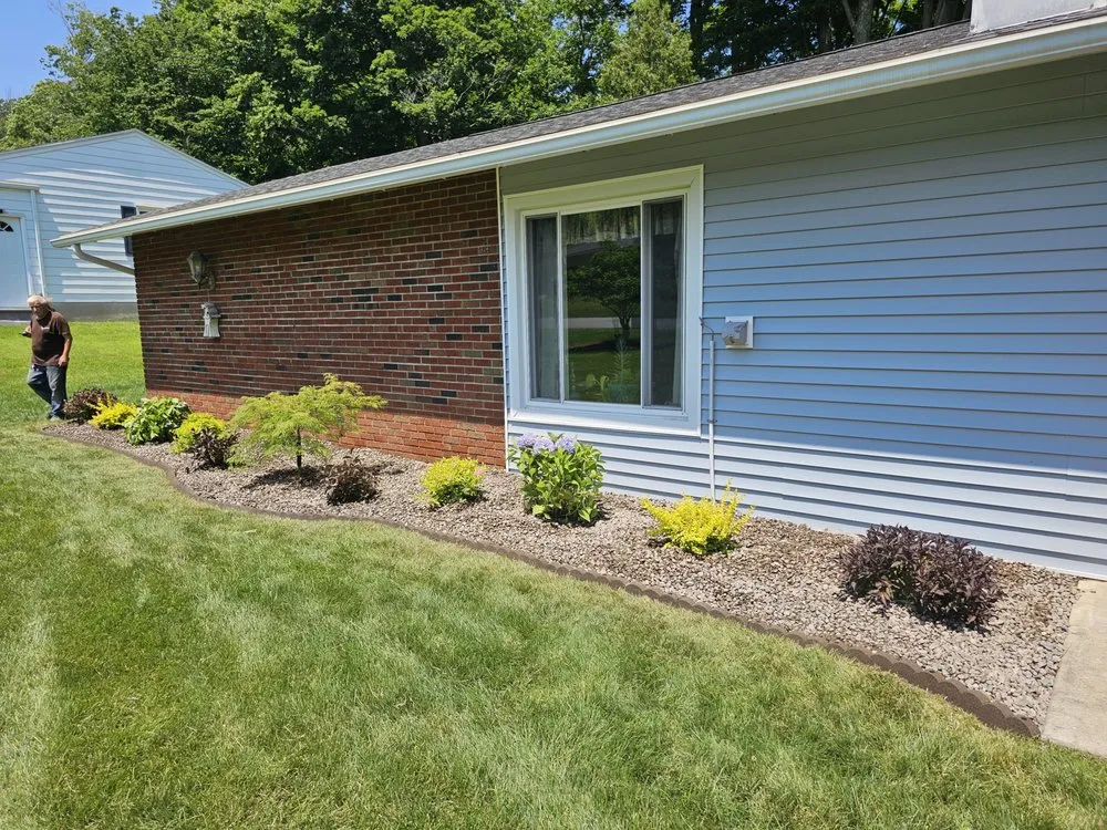 Professional landscape design in Frankfort, NY by Jay Landscaping