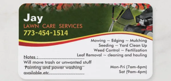 Jay Lawn Care Services Logo