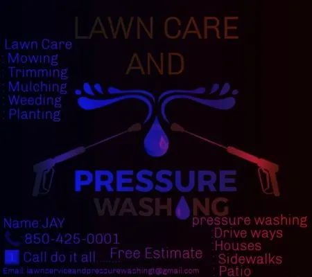Jay Lawn Service And Pressure Washing Logo