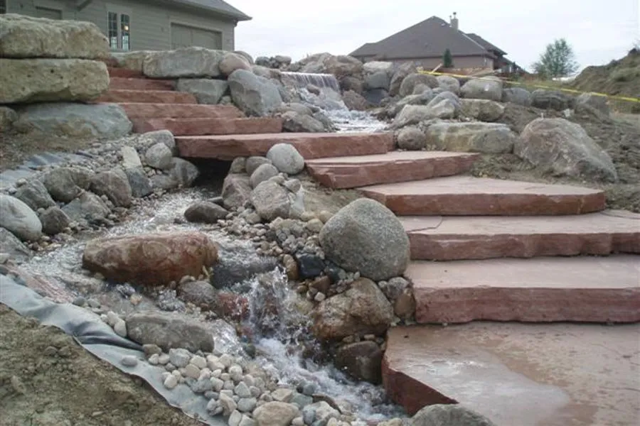 Custom yard maintenance for year-round maintenance in Omaha, NE by Jay Moore Landscaping