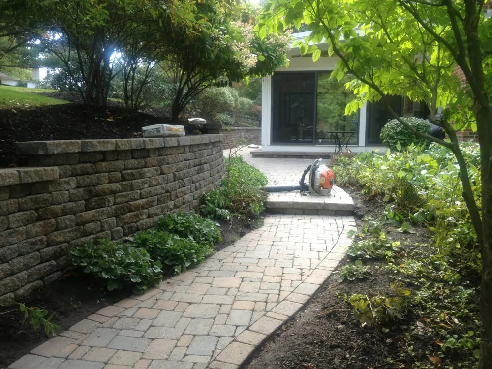 Professional garden landscaping for homes in Penfield, NY by Jay Shorter Property Maintenance