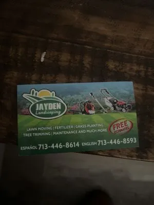 Jayden Landscaping Logo