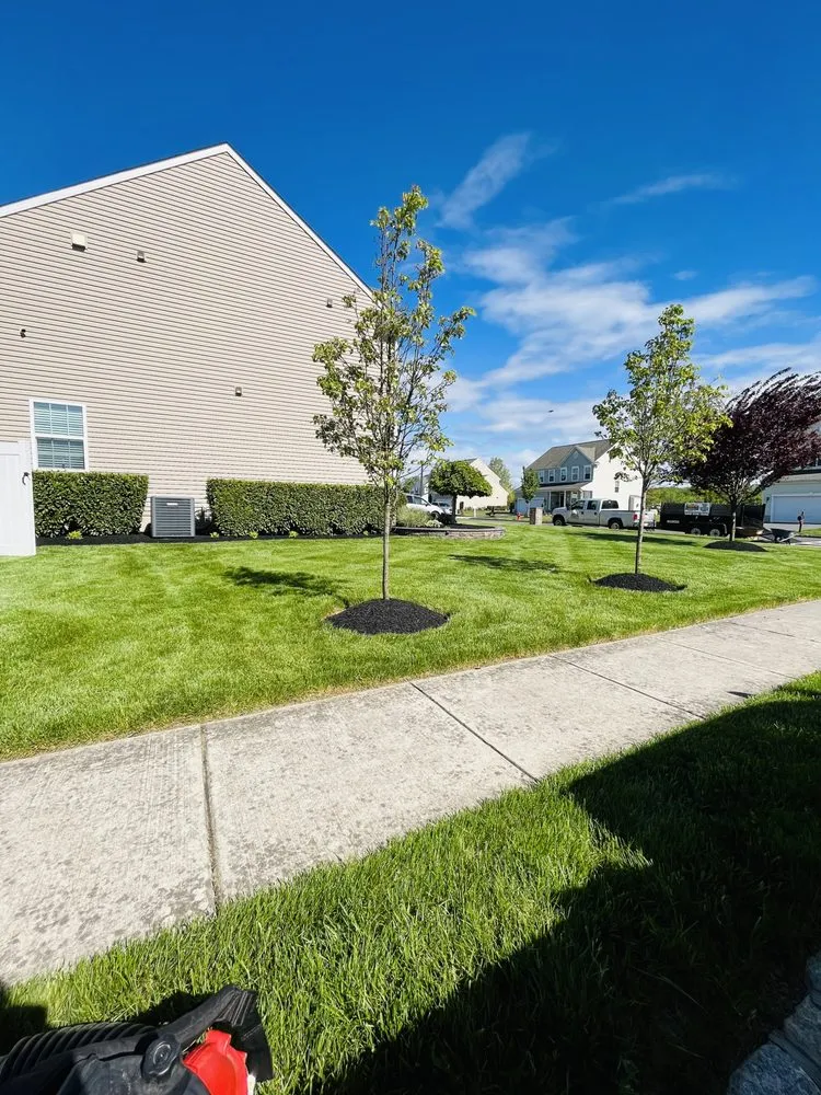 Custom landscape design in Trenton, NJ by Jayden Landscaping