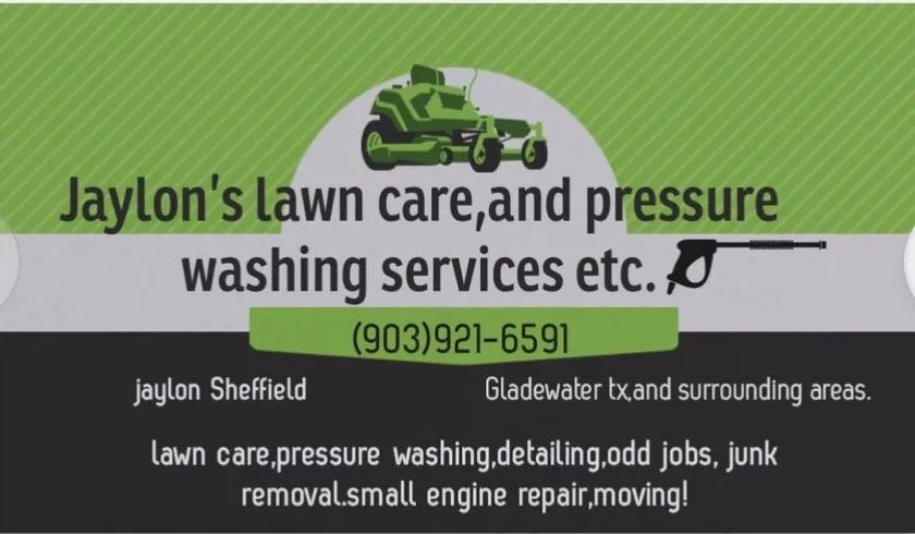 Affordable yard cleanup service near you in Gladewater, TX by Jaylon’s Lawncare and Pressure Washing Services