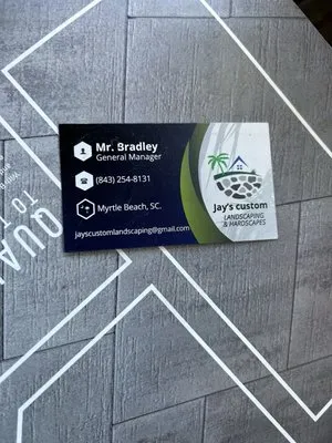 Jay’s Custom Landscaping & Hardscapes Logo