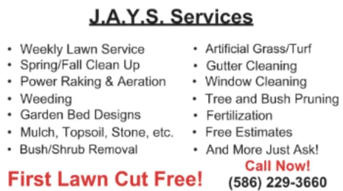 Custom landscape installation for beautiful yards across Clinton Township, MI - JAYS Julians Affordable Yard Services