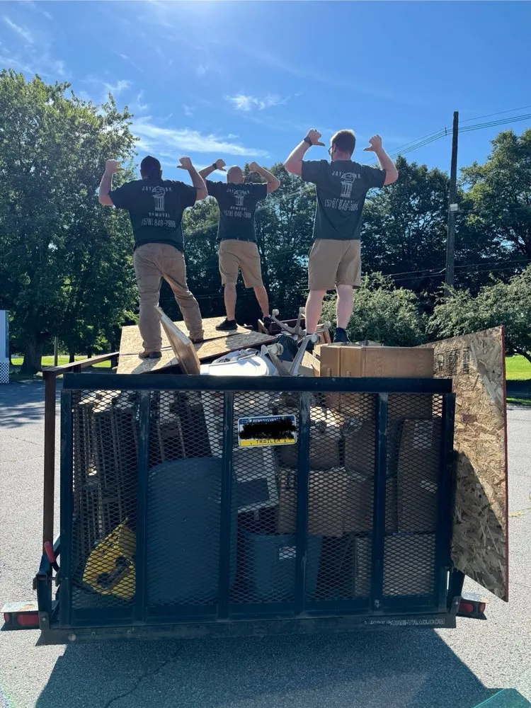 Local landscape installation for homes in Wilkes-Barre, PA by Jay’s Junk Removal