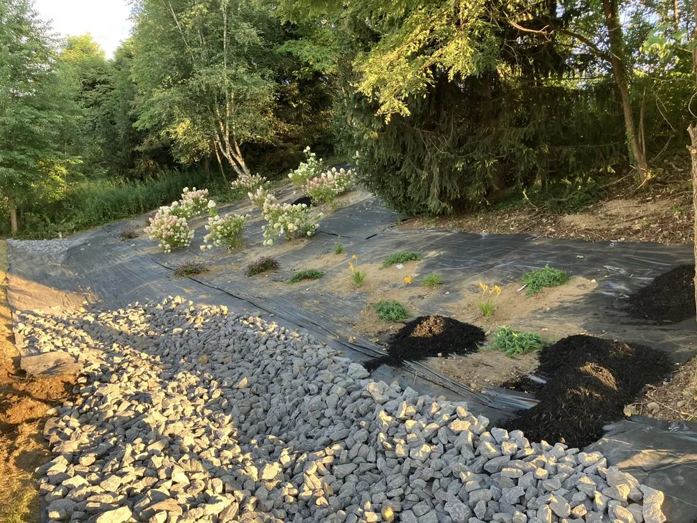 Custom residential landscaping in Wilkes-Barre, PA by Jay’s Junk Removal