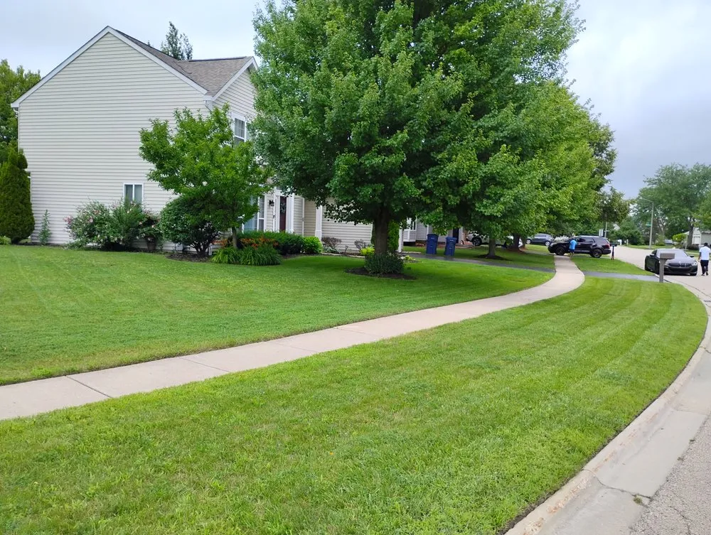 Professional landscape design for homes in North Chicago, IL by Jays Landscaping