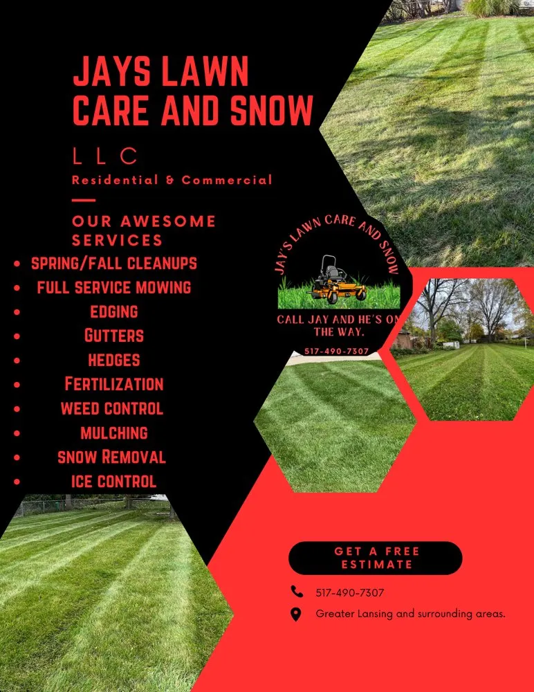 Local yard maintenance for homes in Lansing, MI by Jays Lawn Care and Snow