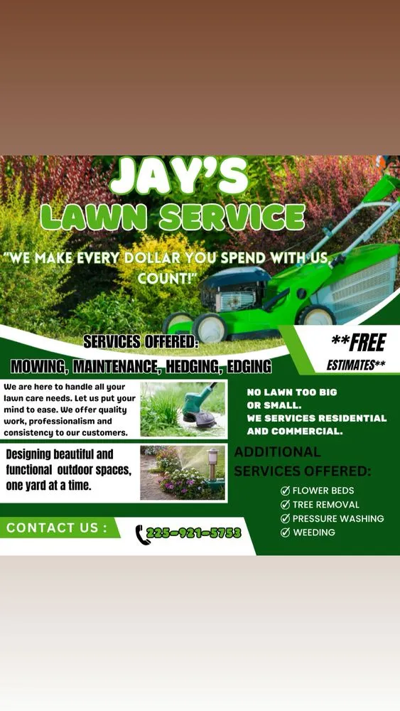 Professional landscape design for beautiful yards across Baton Rouge, LA - Jay’s Lawn Care