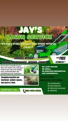 Jay’s Lawn Care Logo