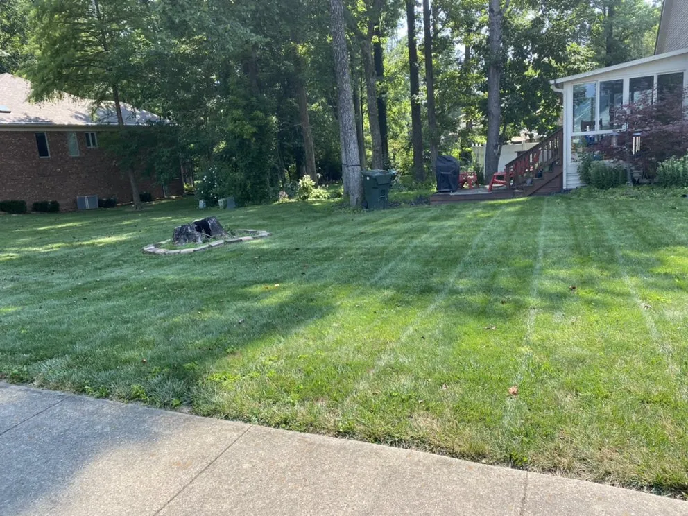 Custom residential landscaping with custom design in Sellersburg, IN by Jays Lawn Care