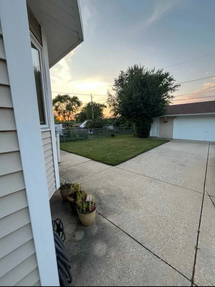 Custom garden landscaping with custom design in Racine, WI by Jay's Lawn