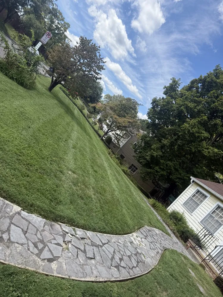 Professional outdoor landscaping for residential properties in Knoxville, TN by Jays Mowing & Landscaping