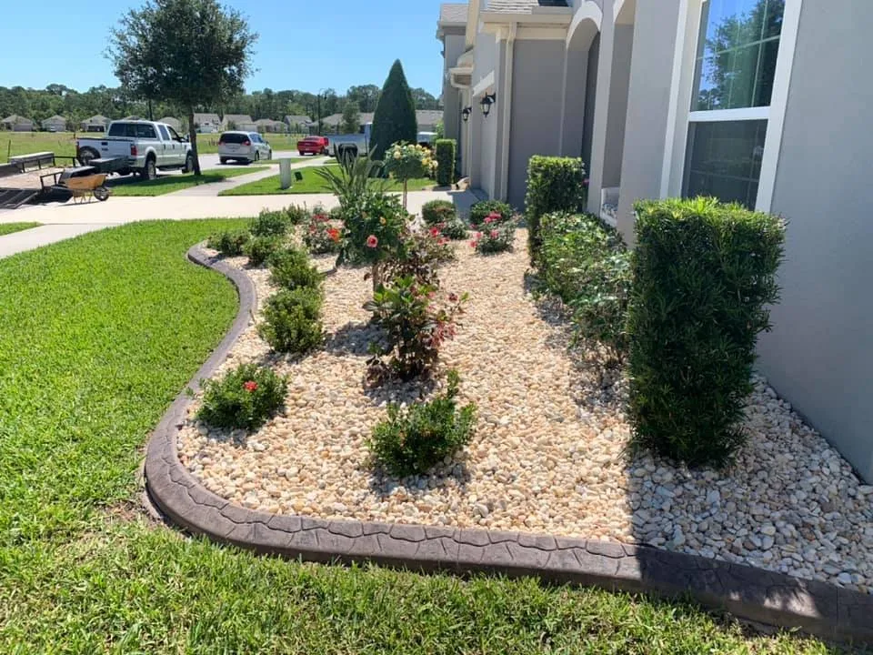 Custom landscape installation for beautiful yards across St. Cloud, FL - Jays Sod & Landscape