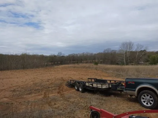 Jay's tractor and lawn