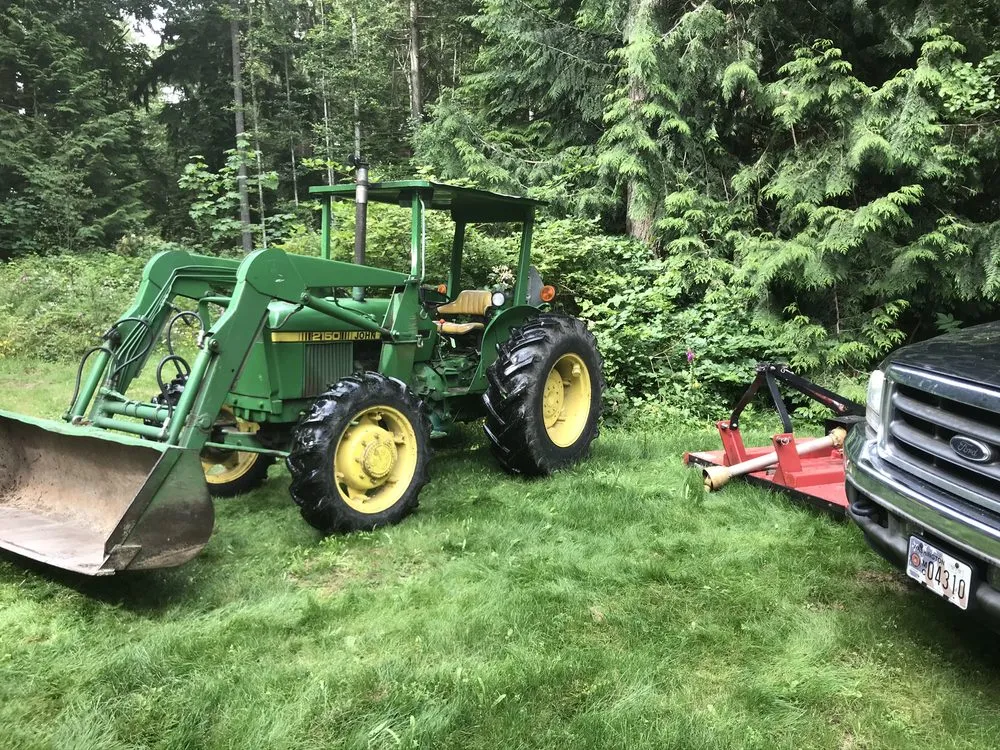 Custom landscape design in Kingston, WA - Jay’s Tractor Works