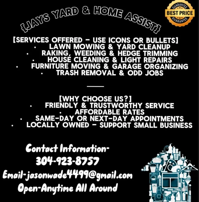 Trusted outdoor landscaping experts serving Beckley, WV - Jays Yard & Home Assist