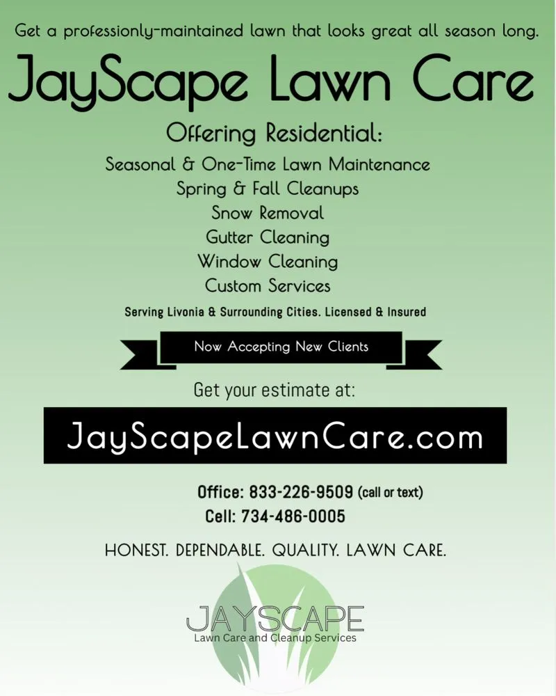 Trusted lawn care service in Livonia, MI - JayScape Lawn Care