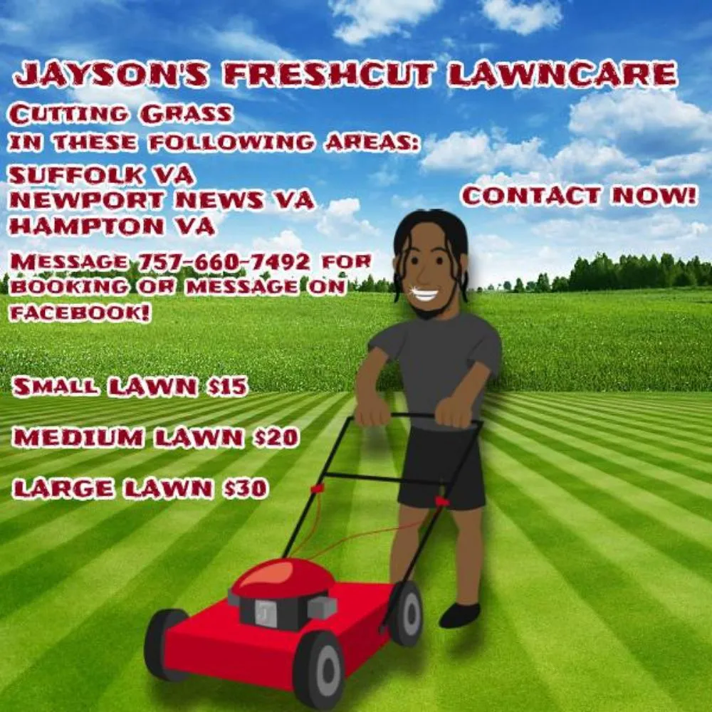 Affordable yard cleanup service in Suffolk, VA by Jayson's Freshcut Lawncare