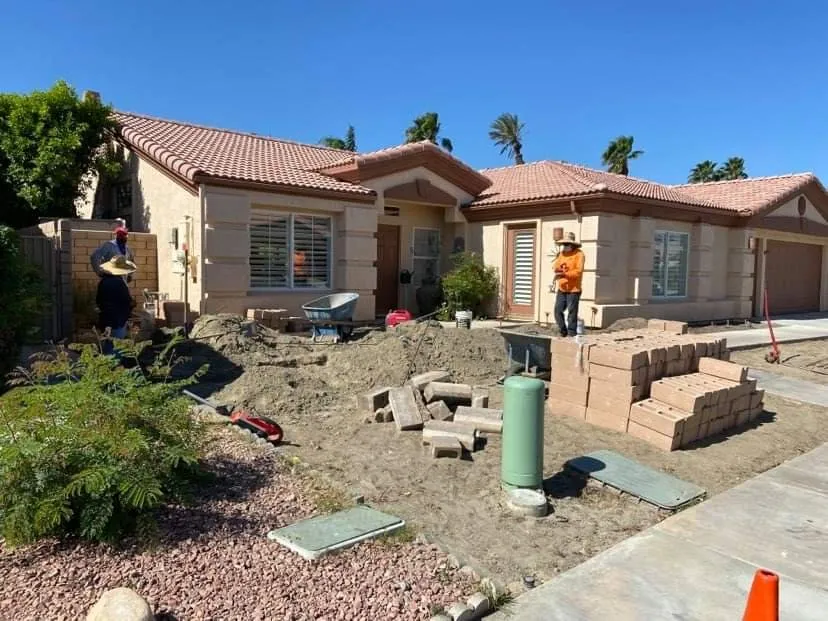 Affordable landscape installation in Indio, CA by Jaz Landscaping