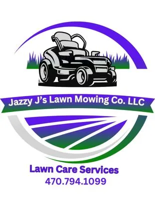 Jazzy J's Lawn Mowing Logo