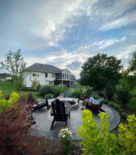 Trusted lawn mowing service for residential properties in Cedar, MN by J&B Concrete
