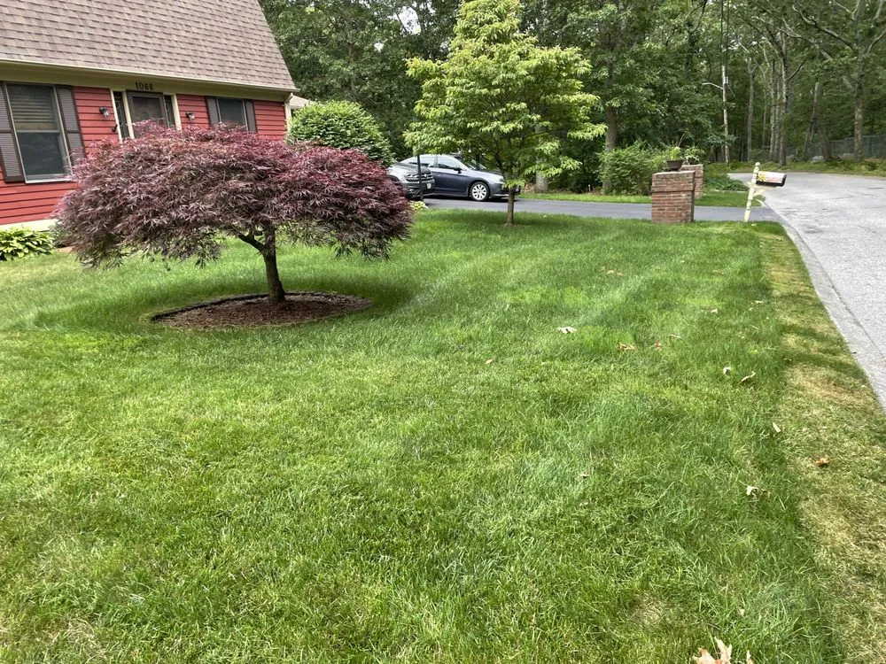 Expert lawn mowing service for homes across Johnston, RI - J&B Customized Landscaping