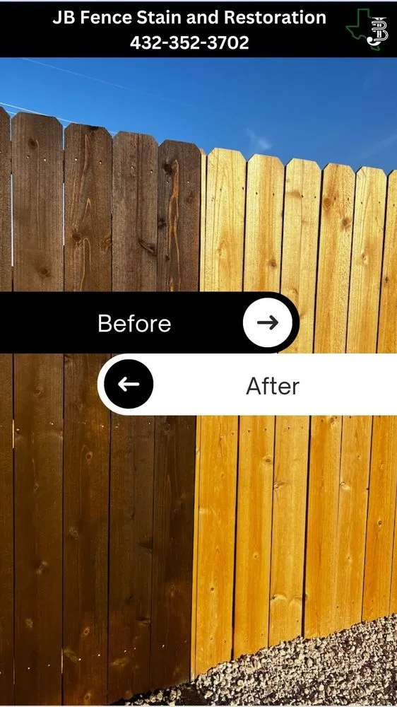 Reliable landscaping services in Midland, TX - JB Fence Stain and Restoration