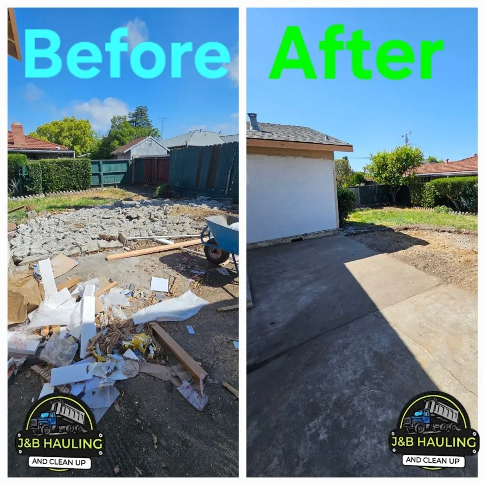 Custom yard cleanup service experts serving Antioch, CA - J&B Hauling and Clean Up