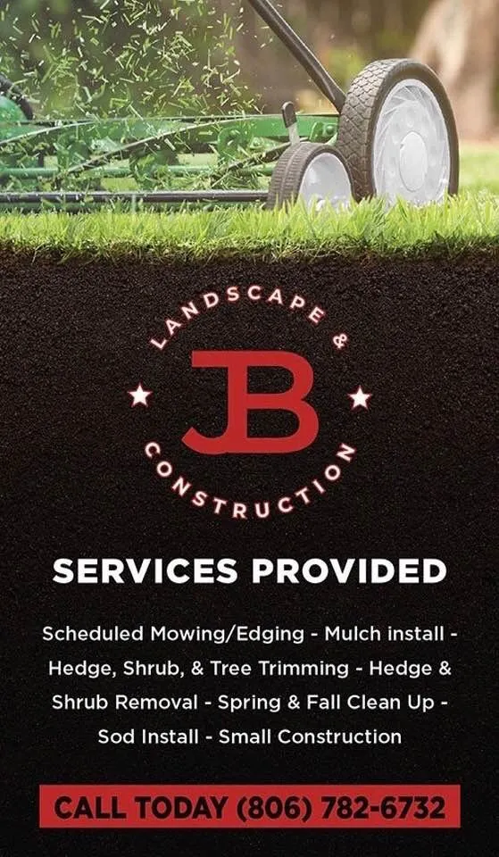 Reliable lawn mowing service in Lubbock, TX - JB Landscape & Construction