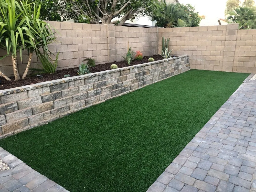 Custom outdoor landscaping in Las Vegas, NV by J&B Landscaping