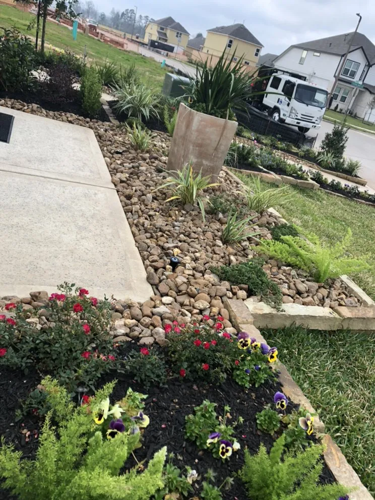 Affordable yard cleanup service for beautiful yards in Willis, TX by JB landscaping