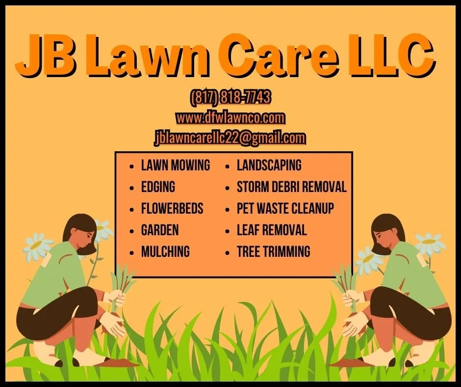 Local outdoor landscaping experts serving Crowley, TX - JB Lawn Care