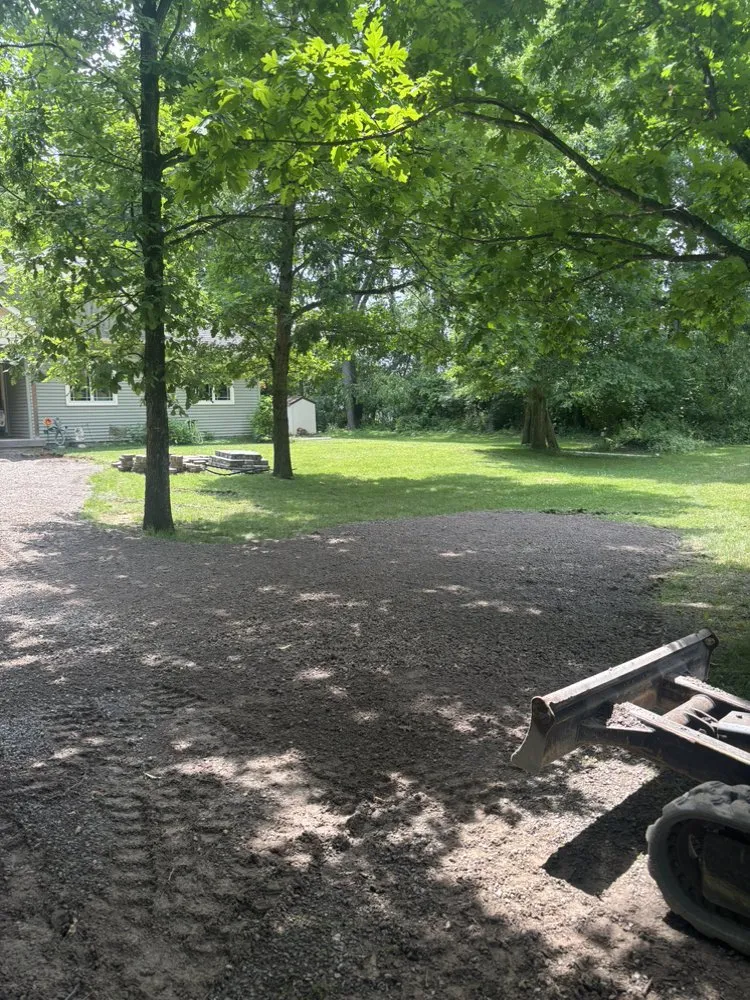 Custom landscape installation in Cass City, MI by JB lawn Care Services