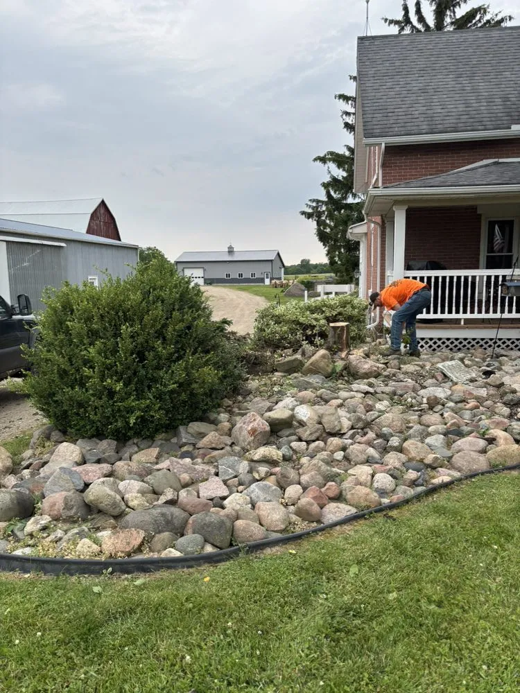 Affordable outdoor landscaping in Cass City, MI by JB lawn Care Services