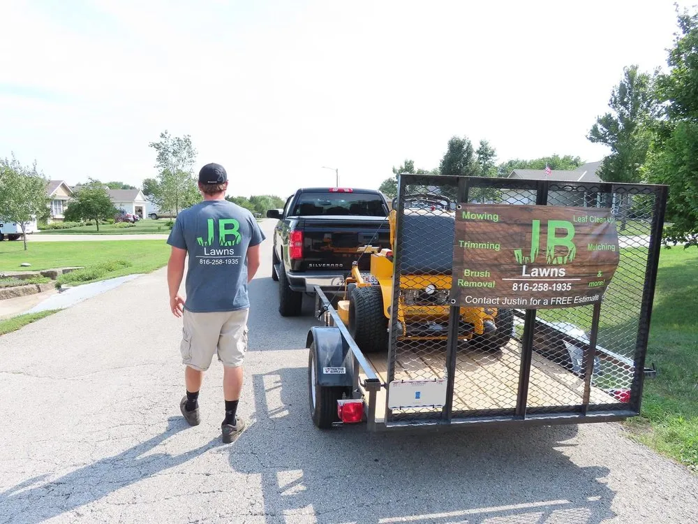 Affordable lawn care service in Garden City, MO by JB Lawns