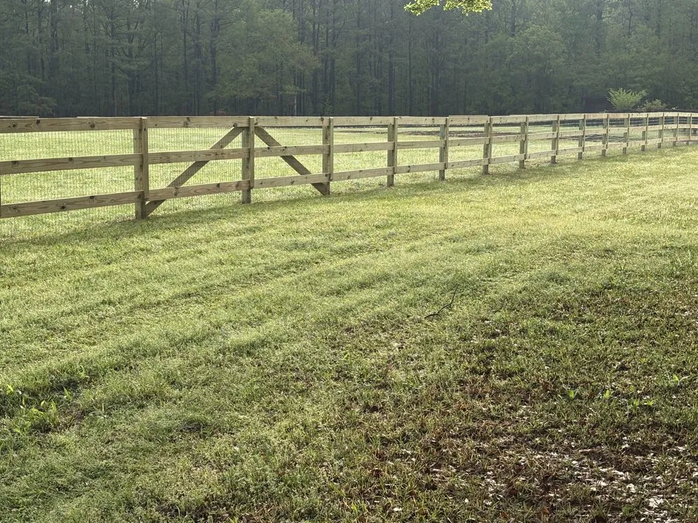 Affordable yard cleanup service for residential properties in Elgin, SC by JB Nealy Fence