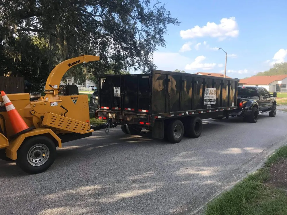 Custom yard maintenance with custom design in DeLand, FL by J&B Outdoors