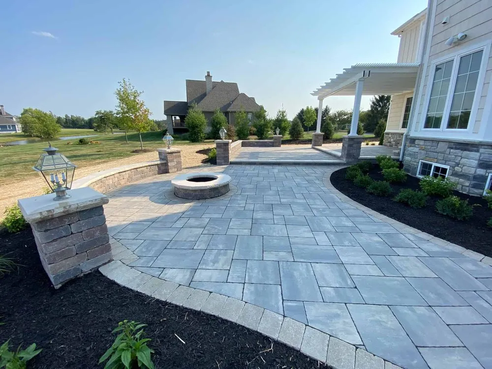Custom yard cleanup service in Bridgewater, MA by J.B. Ramos Landscape Design & Excavation