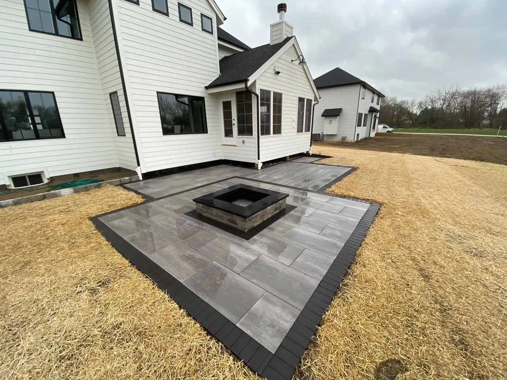 Professional landscape installation in Bridgewater, MA by J.B. Ramos Landscape Design & Excavation