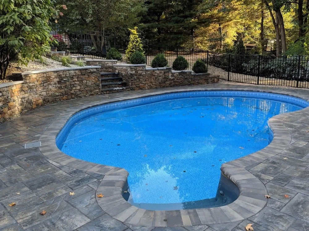 Local landscape installation in Bridgewater, MA by J.B. Ramos Landscape Design & Excavation