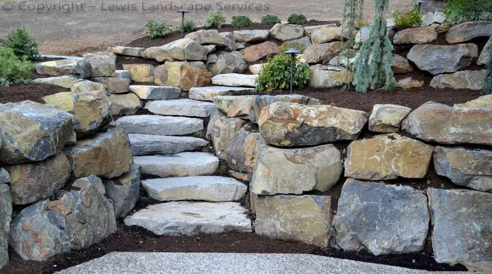 Custom lawn care service for beautiful yards in Bridgewater, MA by J.B. Ramos Landscape Design & Excavation