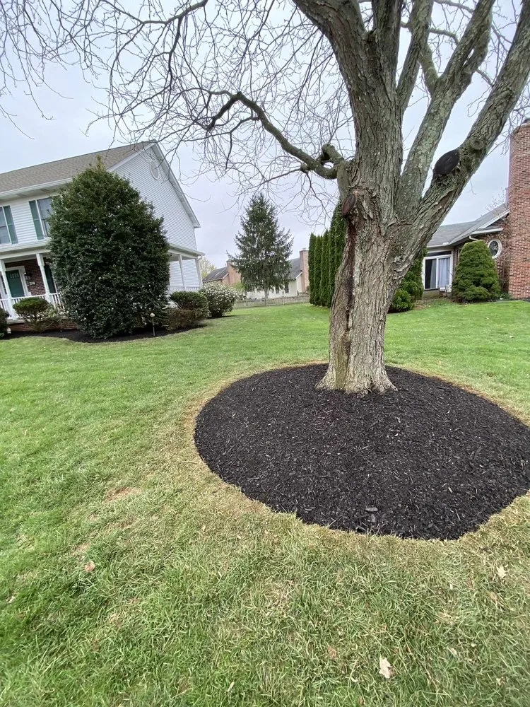 Custom landscape design for beautiful yards in Walkersville, MD by J&B Services