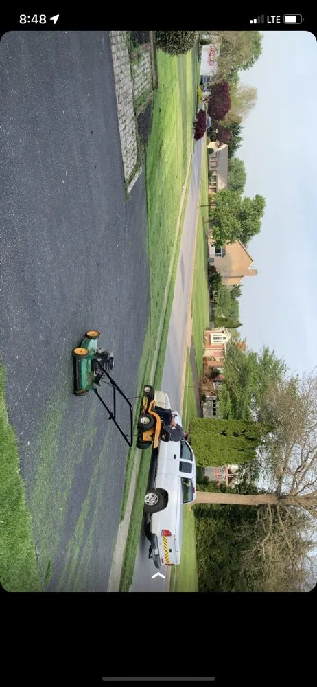 Professional lawn care service with custom design in Walkersville, MD by J&B Services