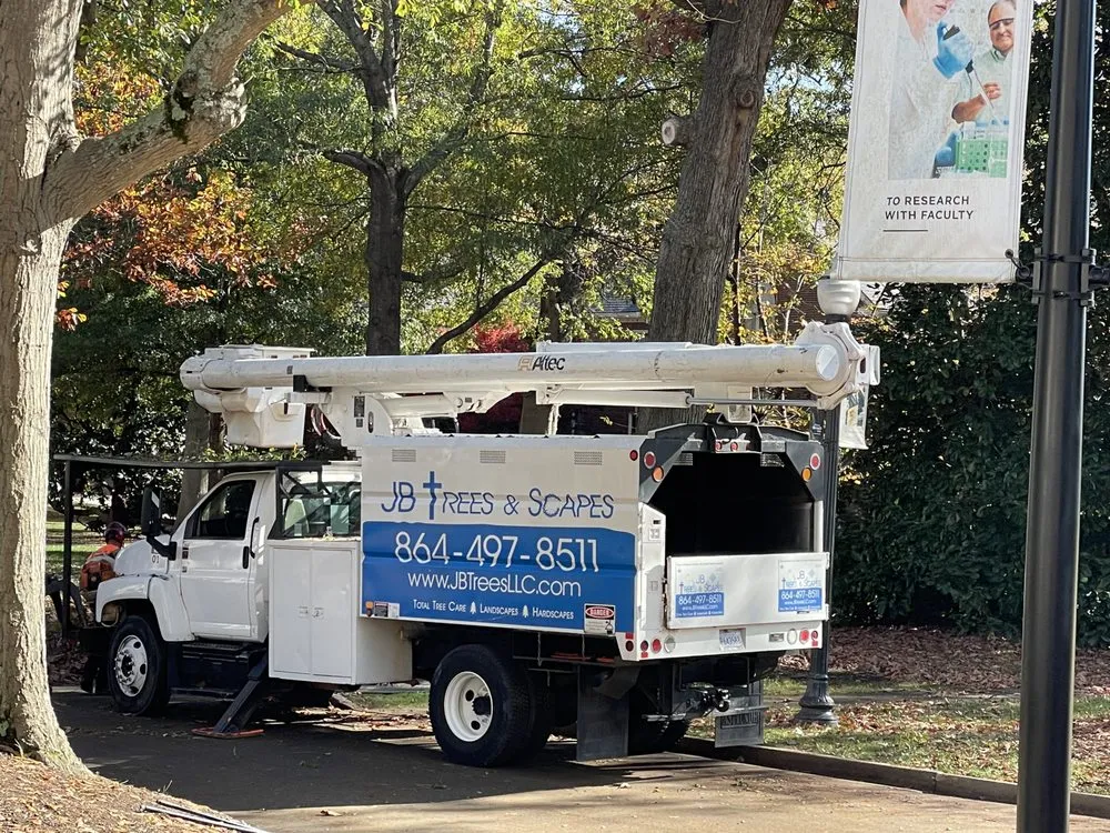 Reliable lawn care service in Landrum, SC by JB Trees & Scapes